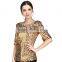 Womens sequin paillette detail golden hot gilrs tight shirt