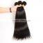 Silky Straight Raw Unprocessed Virgin Indian Hair, 100% Natural Indian Human Hair