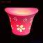 acrylic ice buckets led light color changing