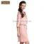 High grade Qianxiu bat sleeve showy home dress