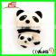ICTI Custom sale candy color panda plush fancy baby hats with scarf