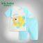 2015 Cute 100%Cotton Summer Baby Clothing Set,Babies Suits,Baby Boy Girl Clothes Sets,Blue Newborn Vest+Shorts Pants Infant Suits