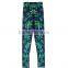 Green Leaf Women Print Leggings