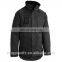 High quality warm polar fleece winter work jacket with pockets