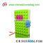 Colorful personalized office block silicone notebook cover