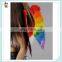 Adult Party Costume Rainbow Colors Large Feather Angel Wings HPC-0854