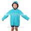 PUKR17001 Wholesale Kids Raincoat Children Sky Blue PU Raincoats For 2-10 Y