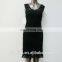 Back bareness dress ladies lace sheath dress
