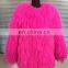 fashion design Mongolian lamb fur coat genuine women popular Mongolian sheep fur coat