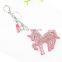 Bling bling unicorn keychain for gifts