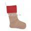 christmas decorations burlap christmas stockings