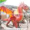 KAWAH Amusement park lifesize Fiberglass Dragon model for sale