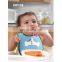China manufacturer fancy baby bibs natural