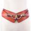 China factory wholesale newest fashion elastic waist belt with unique buckle