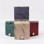2017 Classical cotton jewelry packaging bangle box with wood button