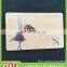 Brush plastic PVC gift card