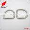 Factory supply 38mm welded D ring bag buckle