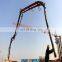 3 inch 76mm flexible concrete pump rubber hose export to pakistan