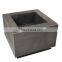Custom Made Square Corten Steel Fire Pit