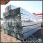 Precision square steel pipe shandong price, rectangular galvanized steel hollow sections