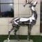 Home Decorative Sculpture Lifelike Indoor Deer Statue Customized