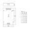 PAB-C3 series 150-300W single 5/12/24/28/48V dual 5&12V/5&24V/5&48V ac to dc converter