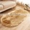 ellipse faux fur sheepskin rug