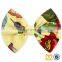 Hot Stripe Top Knot Bow Seersucker Bubble Fabric Hair Accessory Cheap Hair Bows For Girls Boutique