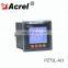 AC digital display three-phase LCD current meter