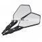Universal 10mm Motorcycle Rear View Mirrors Side Rearview Mirror