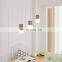 Zhongshan Factory vintage wooden lighting creative modern led chandelier