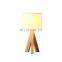 Modern minimalist bedside lamp wood art led eye protection desk lamp Japanese creative solid wood bedroom table lamp