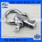 Stainless steel adjustable shackle clasp