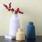 Morandi Color Table Decoration Small White Ceramic Vase, Creative Design