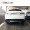GLE class GLE63 diffuser and muffler tips for GLE300 GLE400 GLE450 to GLE63 style rear diffuser and exhaust pipes 2016 2017 2018