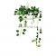 Tonghua 2021 New Arrival Aluminum Material Creative Hanging Lamp Decorative Artificial Plant Warm White Light Pendant Chandelier