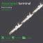 DJ210-3.5 plug spring brass tin plated horizontal feed horizontal strip terminal