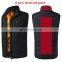 New 9 Places Heated Vest Men Women Usb Jacket Heating Vest Thermal Clothing Hunting Vest Winter BlackS-6XL
