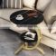 Marble Top Coffee Tables Round Living Room Furniture Nordic Wrought Iron Metal End Side Gold Luxury Modern Marble Coffee Tables