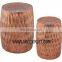 copper antique stool for garden