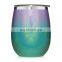12oz Stainless Steel Double Walled Stemless Insulated Wine Tumbler