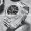 MINI FOCUS MF0230G China Movt Blue Dial Black Stainless Steel Quartz Mens Good Quality Watches