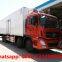 Dongfeng tianlong 6*4 LHD 20T refrigerated van truck for sale