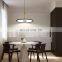 Modern Contemporary Elegant Chandelier Ultrathin Panel Aluminum Pedant Light Kitchen Island LED Pendant Lamp