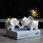 Garden Decor Elephant Shaped Animal Pots Home Small Cute Ceramic Flower Pot For Decoration