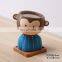 Factory Price Planter Small Ceramic Plant Cheap Cute Decorative Fox Monkey Flower Pot