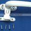 High quality inox glass hinge and latch