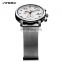 SINOBI Hollow Out Poiners Wrist Watch Man S9765G Chronograph Watch for Man Dropshipping Hand Watches