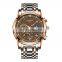 NIBOSI Luxury Military Watch Men Quartz Clock Male Full Steel Casual Business Casual Watch 30m Waterproof Date 2516