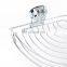 Corner Shower Caddy with Suction Wall Mounted No Drilling Rustproof Stainless Steel Storage shelf No Drilling Corner Rack